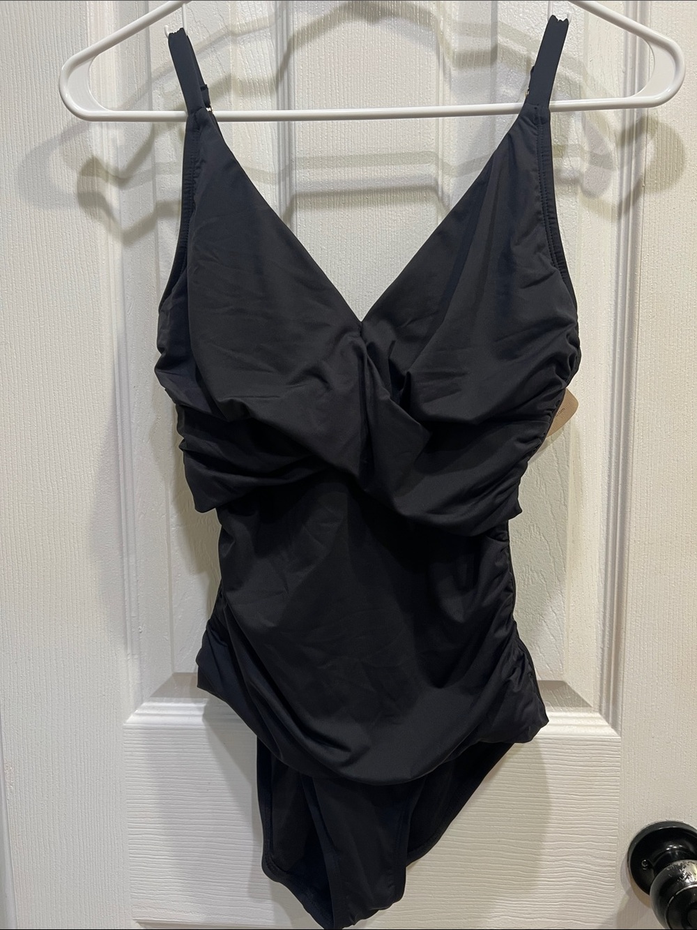 Tommy Bahama Women's Pearl Cross Front One-Piece - Picture 4 of 8